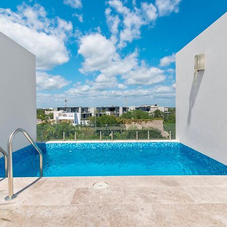 Serenity In The Sky - Studio With Rooftop And Plunge Pool Apartman Tulum Kültér fotó